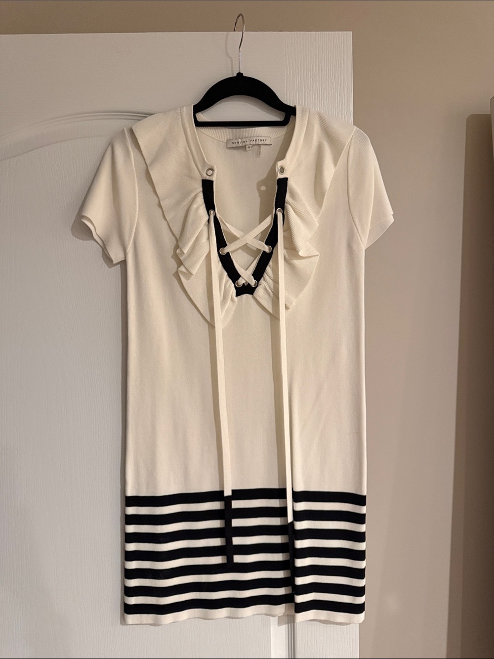 Crew Neck Sweater dress